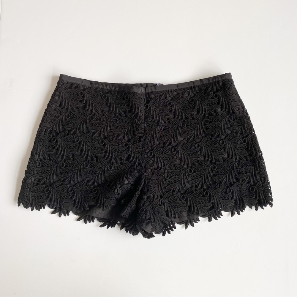 1. State Black Lace Shorts